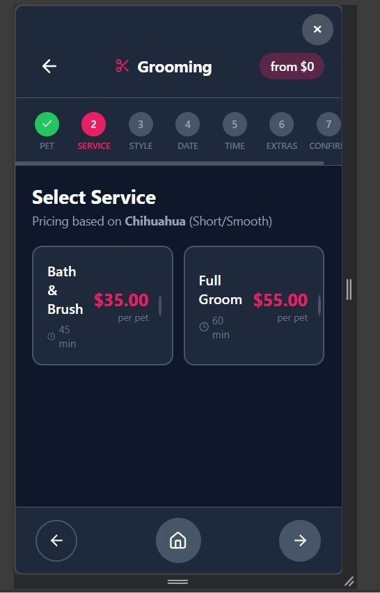 Chihuahua grooming pricing - Bath $35, Full Groom $55, 45-60 min